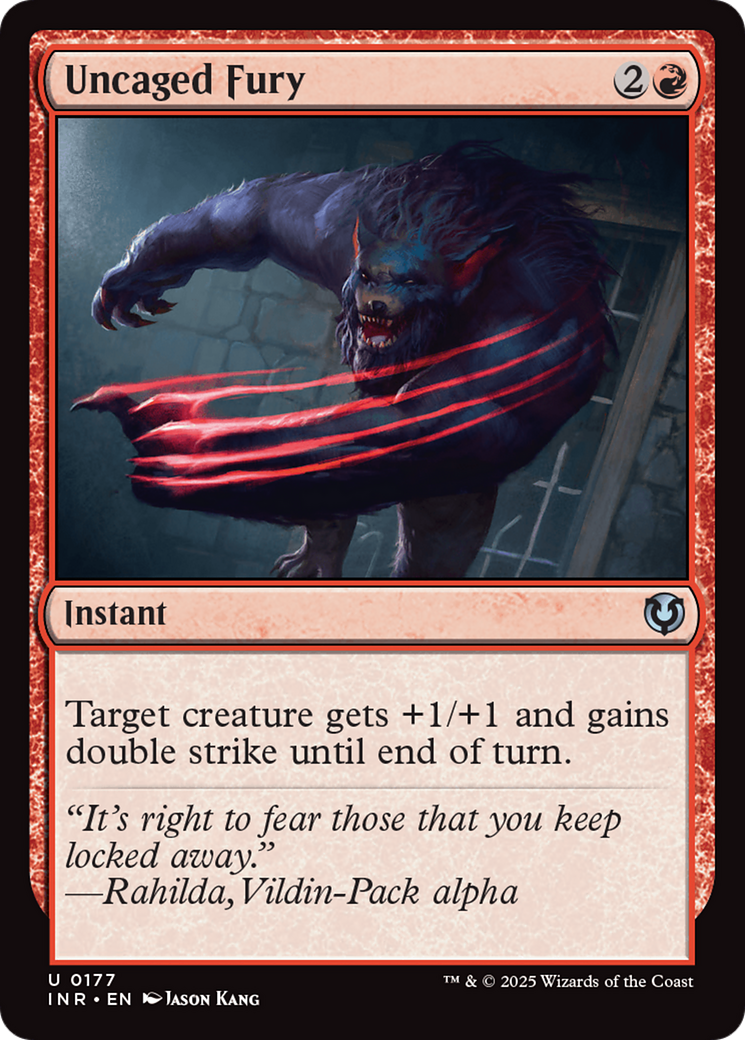 Uncaged Fury [Innistrad Remastered] | Odin's Place