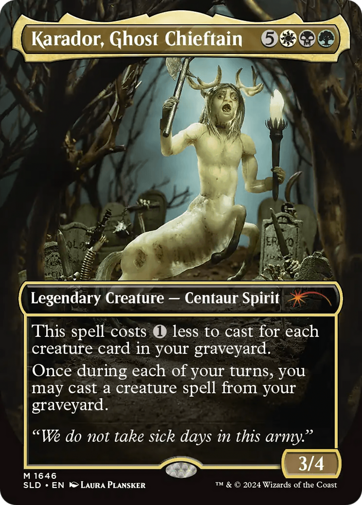 Karador, Ghost Chieftain [Secret Lair Drop Series] | Odin's Place