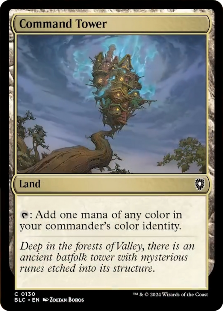 Command Tower [Bloomburrow Commander] | Odin's Place