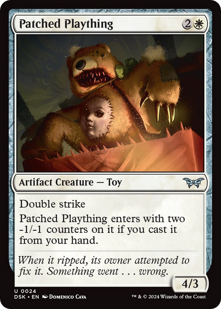 Patched Plaything [Duskmourn: House of Horror] | Odin's Place