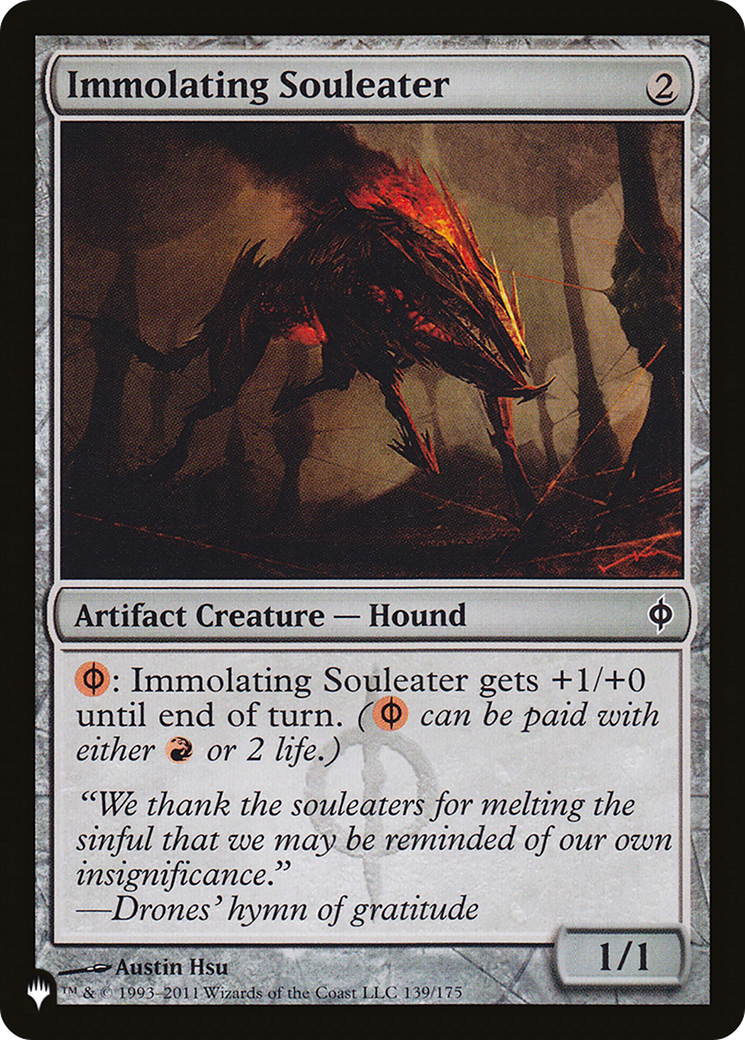 Immolating Souleater [The List] | Odin's Place