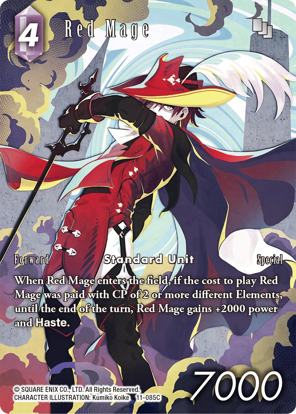 Red Mage (Full Art) [Opus XI] | Odin's Place