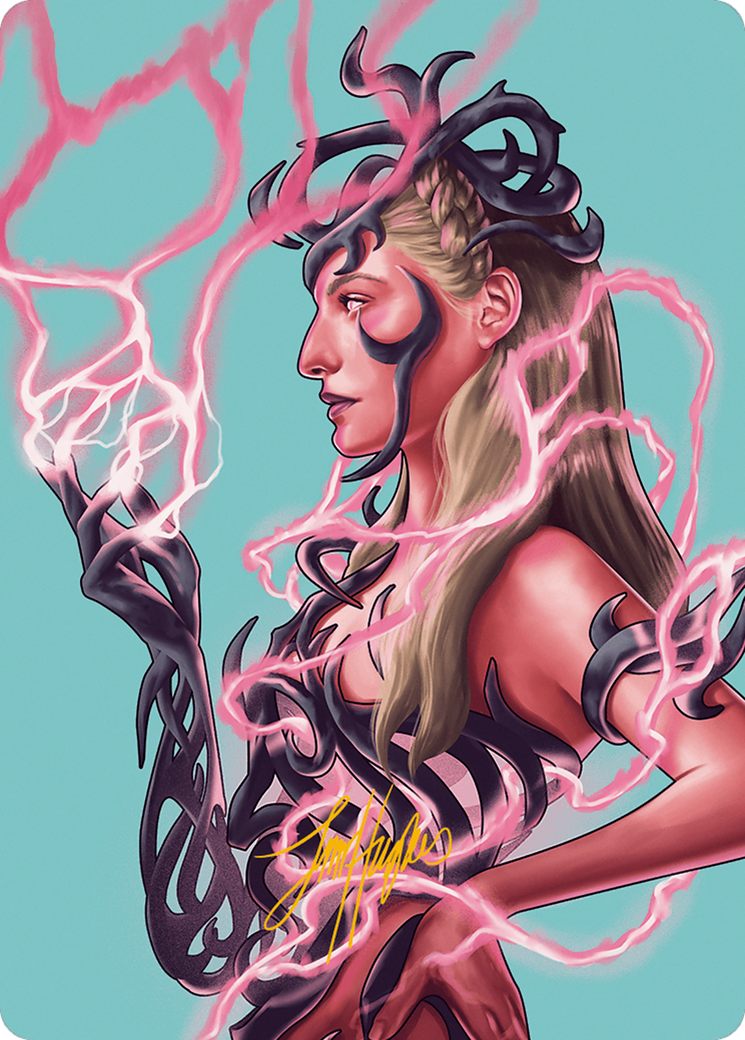 Breya, Etherium Shaper Art Card (Gold-Stamped Signature) [Modern Horizons 3 Art Series] | Odin's Place