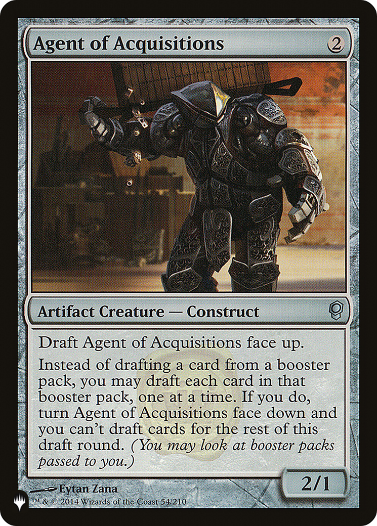 Agent of Acquisitions [The List] | Odin's Place