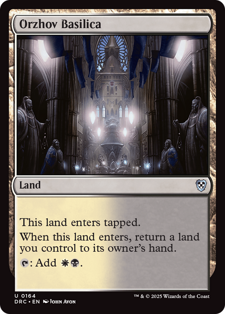 Orzhov Basilica [Aetherdrift Commander] | Odin's Place