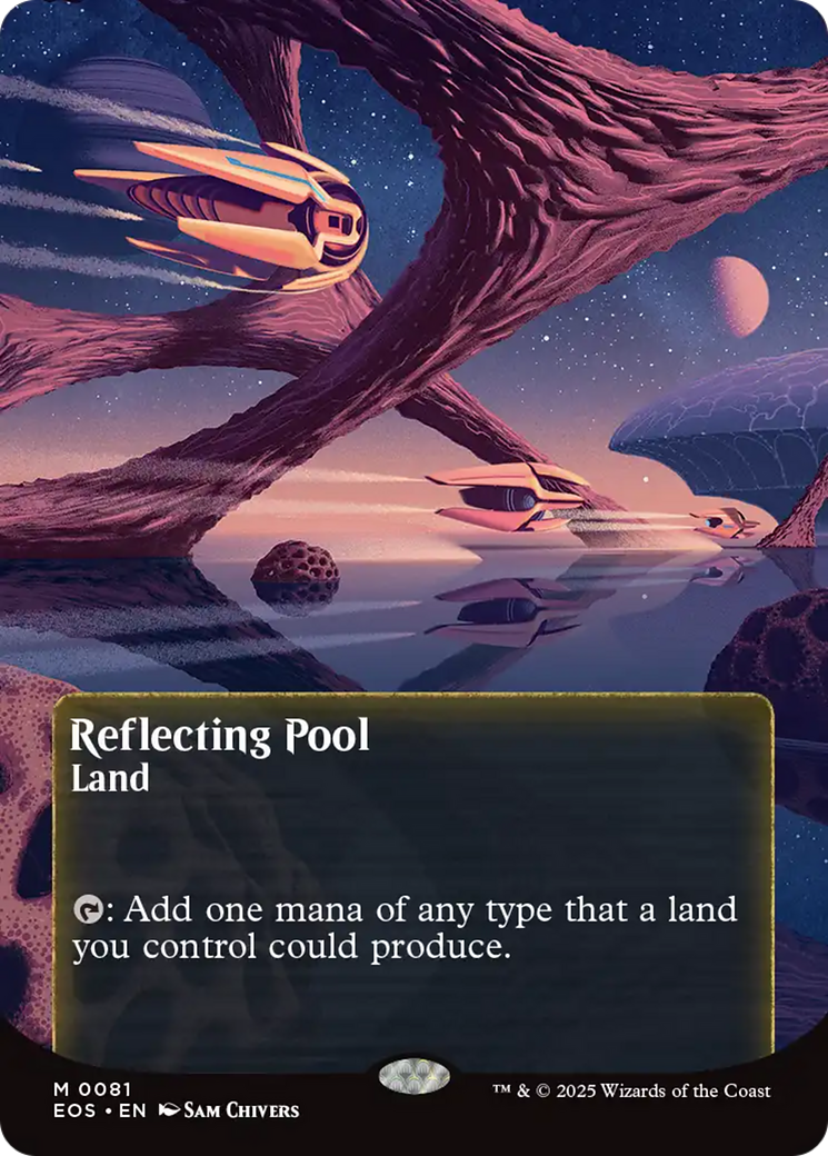 Reflecting Pool (0081) (Borderless) [Edge of Eternities: Stellar Sights] | Odin's Place