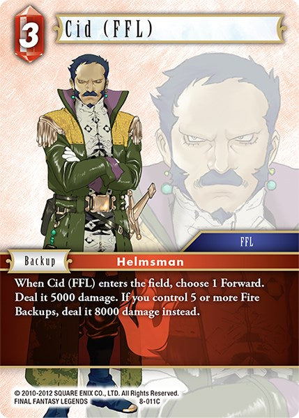 Cid (FFL) [Opus VIII] | Odin's Place