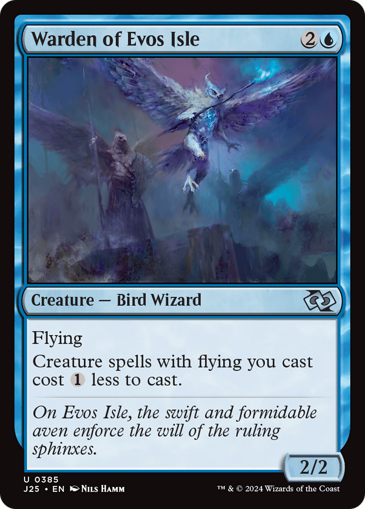 Warden of Evos Isle [Foundations Jumpstart] | Odin's Place