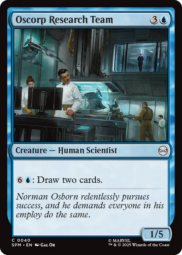 Oscorp Research Team [Marvel's Spider-Man] | Odin's Place
