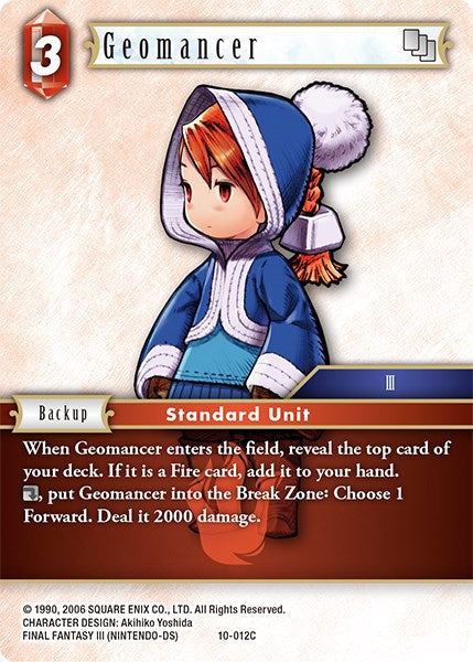 Geomancer (Refia) [Opus X] | Odin's Place