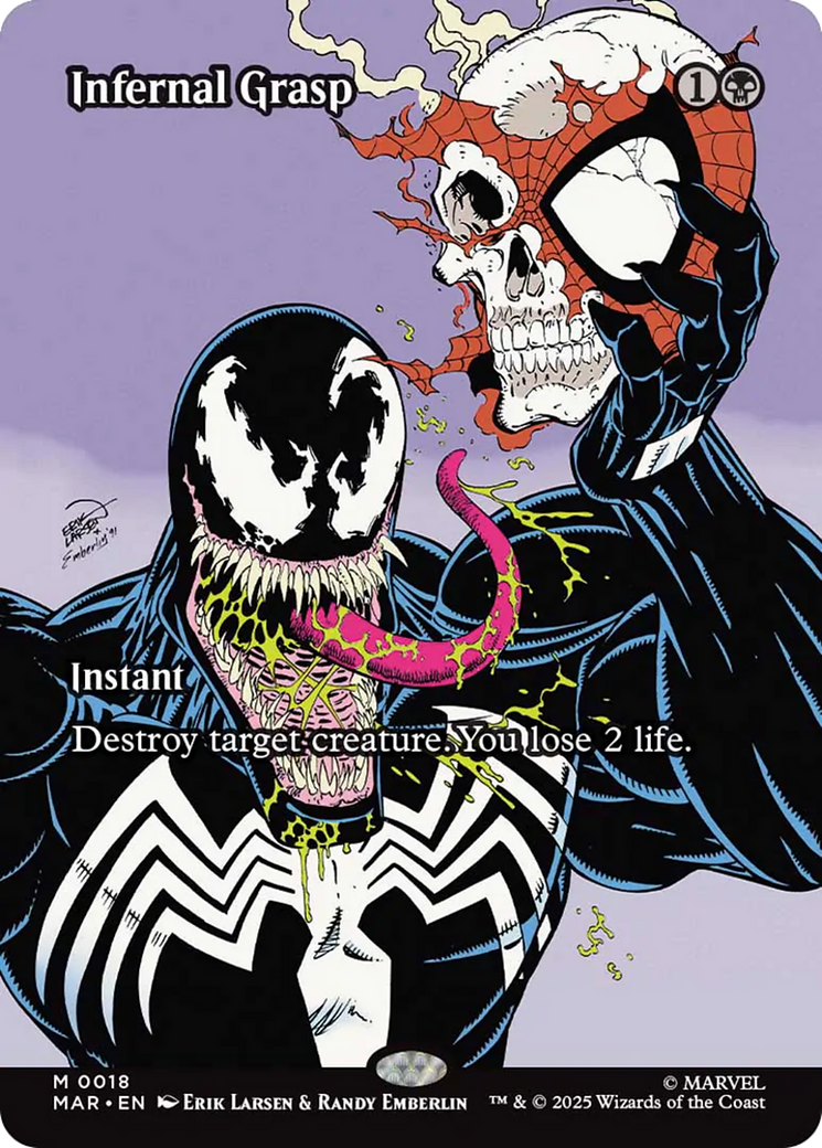 Infernal Grasp (Borderless) [Marvel's Spider-Man: Eternal-Legal] | Odin's Place