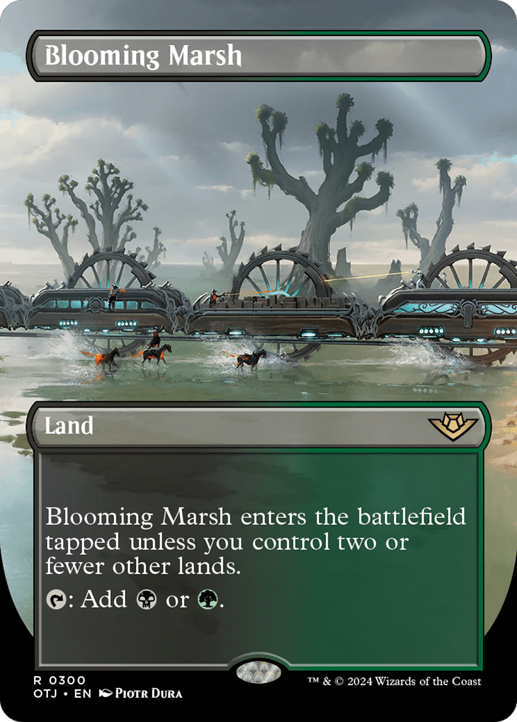 Blooming Marsh (Borderless) [Outlaws of Thunder Junction] | Odin's Place