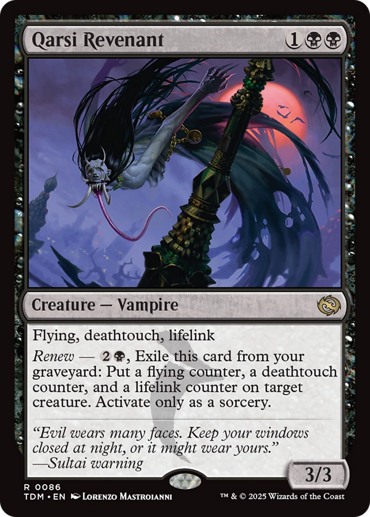 Qarsi Revenant [Tarkir: Dragonstorm] | Odin's Place