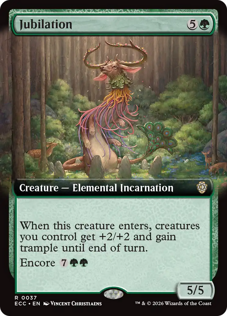 Jubilation (Extended Art) [Lorwyn Eclipsed Commander] | Odin's Place