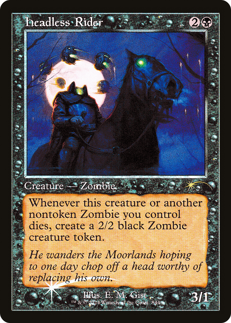 Headless Rider (Retro Frame) [Secret Lair Drop Series] | Odin's Place