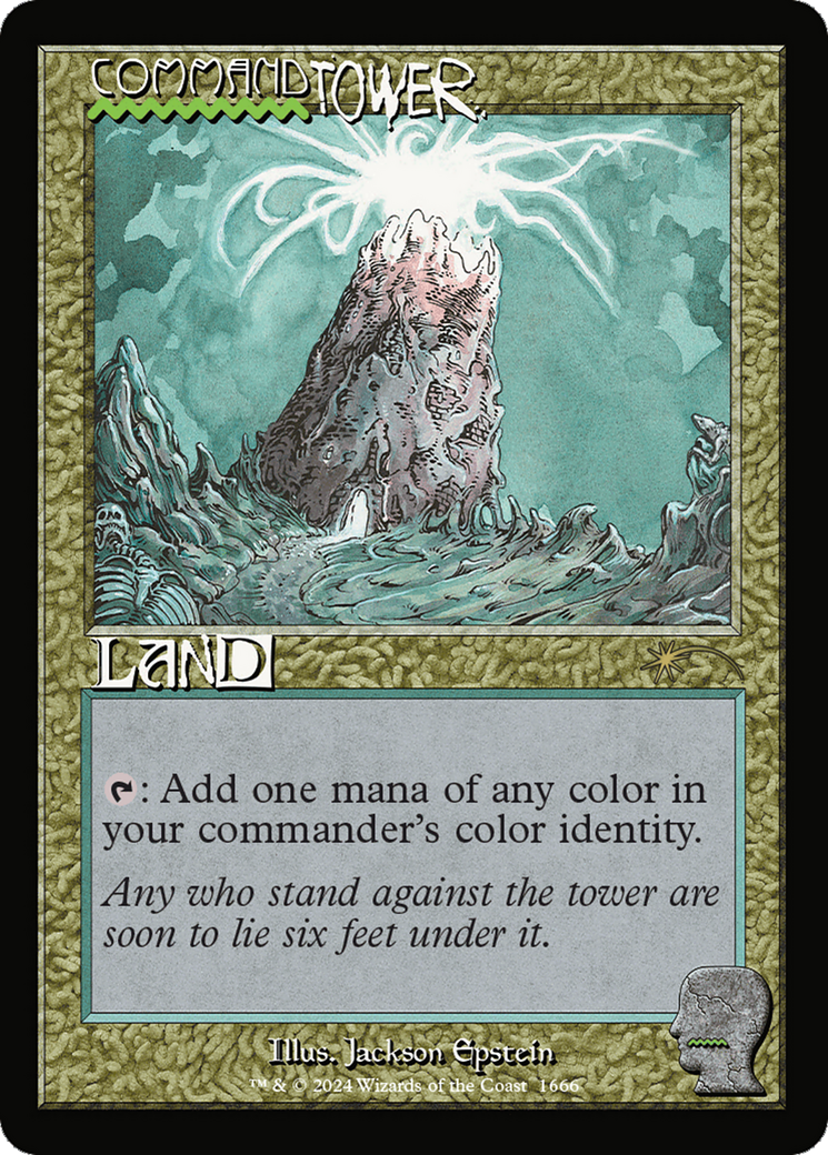 Command Tower (1666) (Rainbow Foil) [Secret Lair Drop Series] | Odin's Place