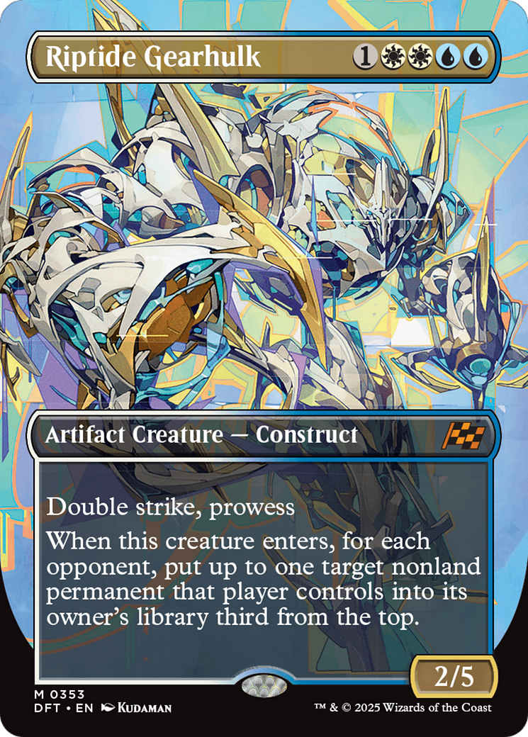 Riptide Gearhulk (Borderless) [Aetherdrift] | Odin's Place