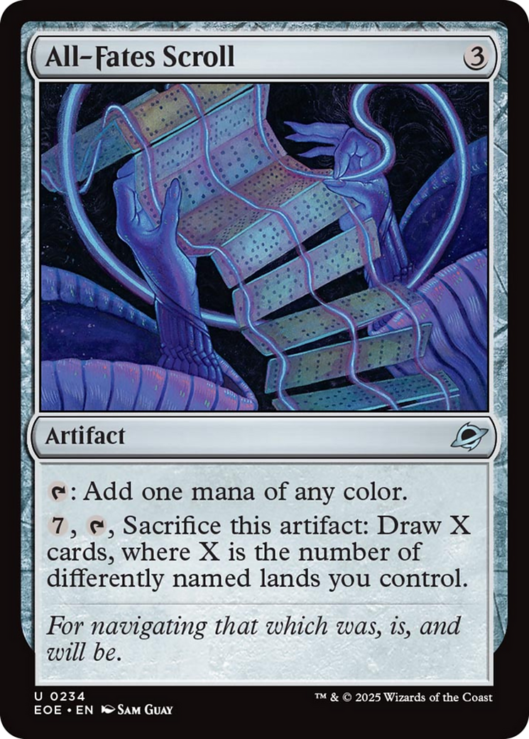All-Fates Scroll [Edge of Eternities] | Odin's Place