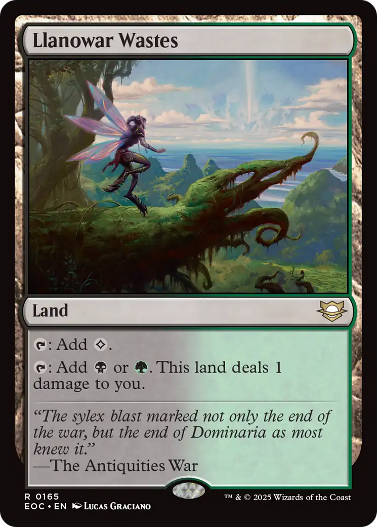 Llanowar Wastes [Edge of Eternities Commander] | Odin's Place