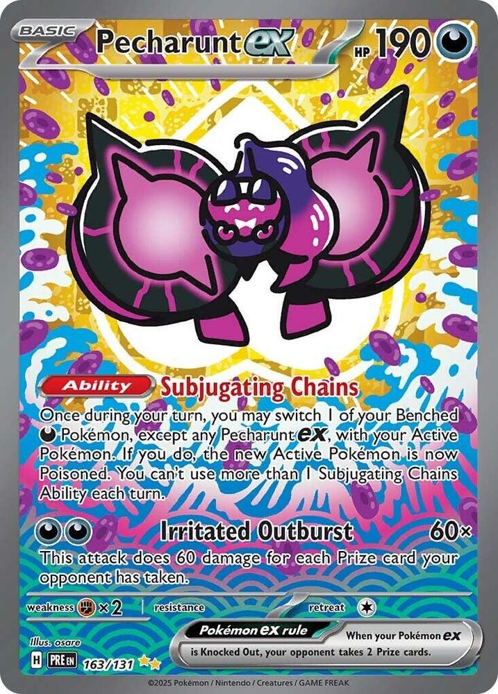 Pecharunt ex (163/131) [Scarlet & Violet: Prismatic Evolutions] | Odin's Place