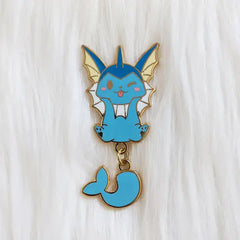 Sugar Cubed Studios Pokemon Dangle-Tail Pins | Odin's Place