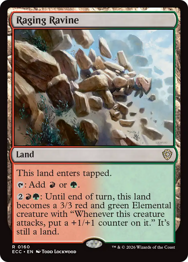 Raging Ravine [Lorwyn Eclipsed Commander] | Odin's Place