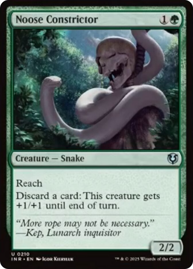 Noose Constrictor [Innistrad Remastered] | Odin's Place