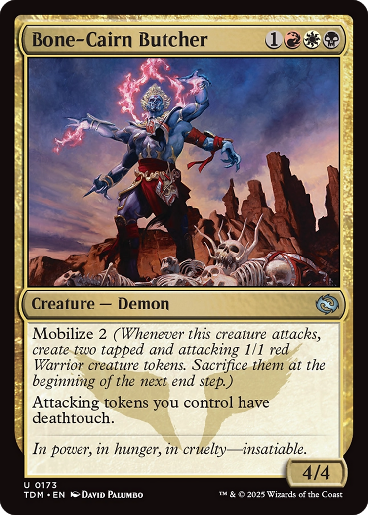 Bone-Cairn Butcher [Tarkir: Dragonstorm] | Odin's Place