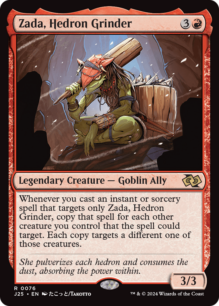 Zada, Hedron Grinder (Anime) [Foundations Jumpstart] | Odin's Place