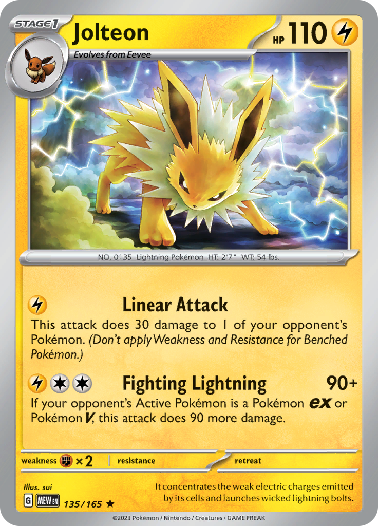 Jolteon (135/165) [Scarlet & Violet 151] | Odin's Place