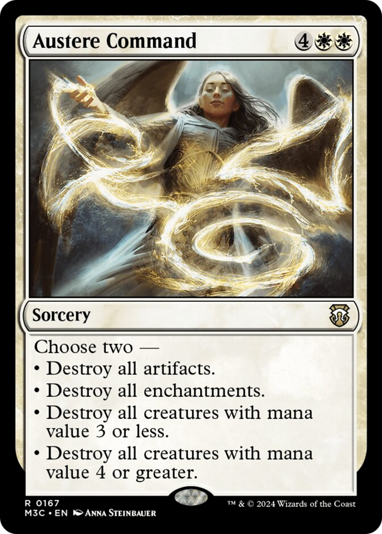 Austere Command (Ripple Foil) [Modern Horizons 3 Commander] | Odin's Place