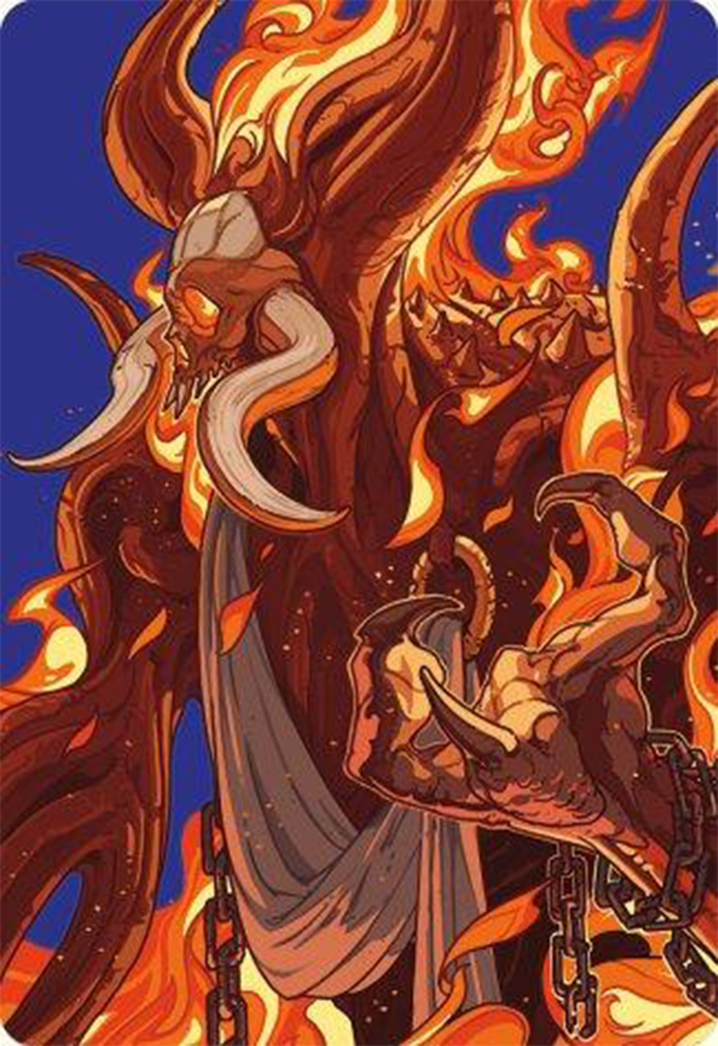 Phlage, Titan of Fire's Fury Art Card [Modern Horizons 3 Art Series] | Odin's Place