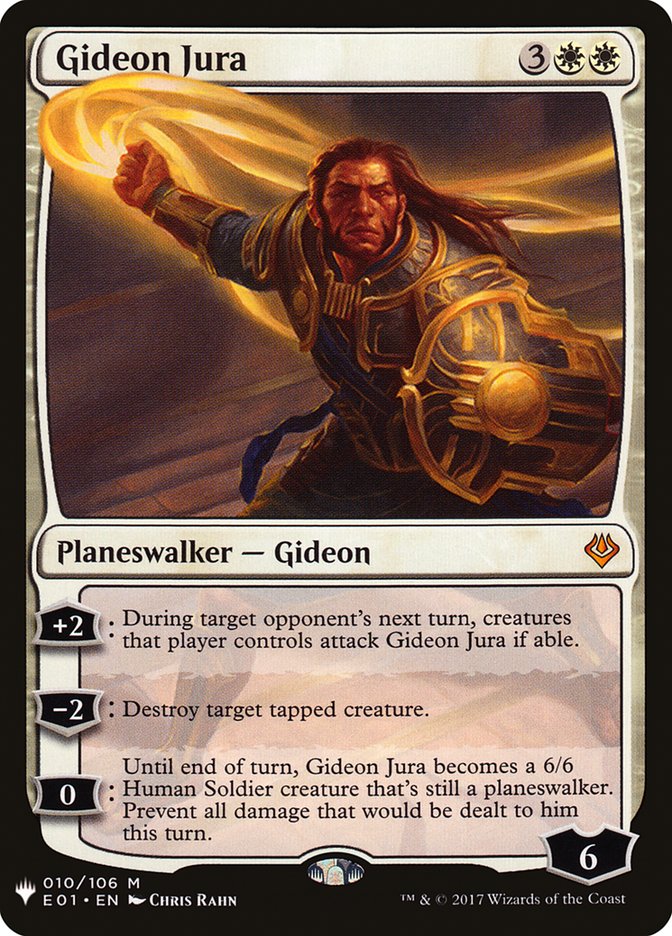 Gideon Jura [The List] | Odin's Place