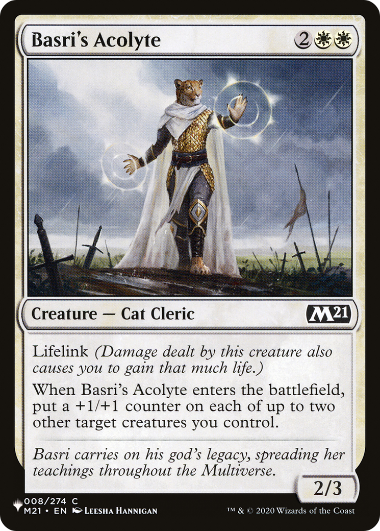 Basri's Acolyte [The List] | Odin's Place