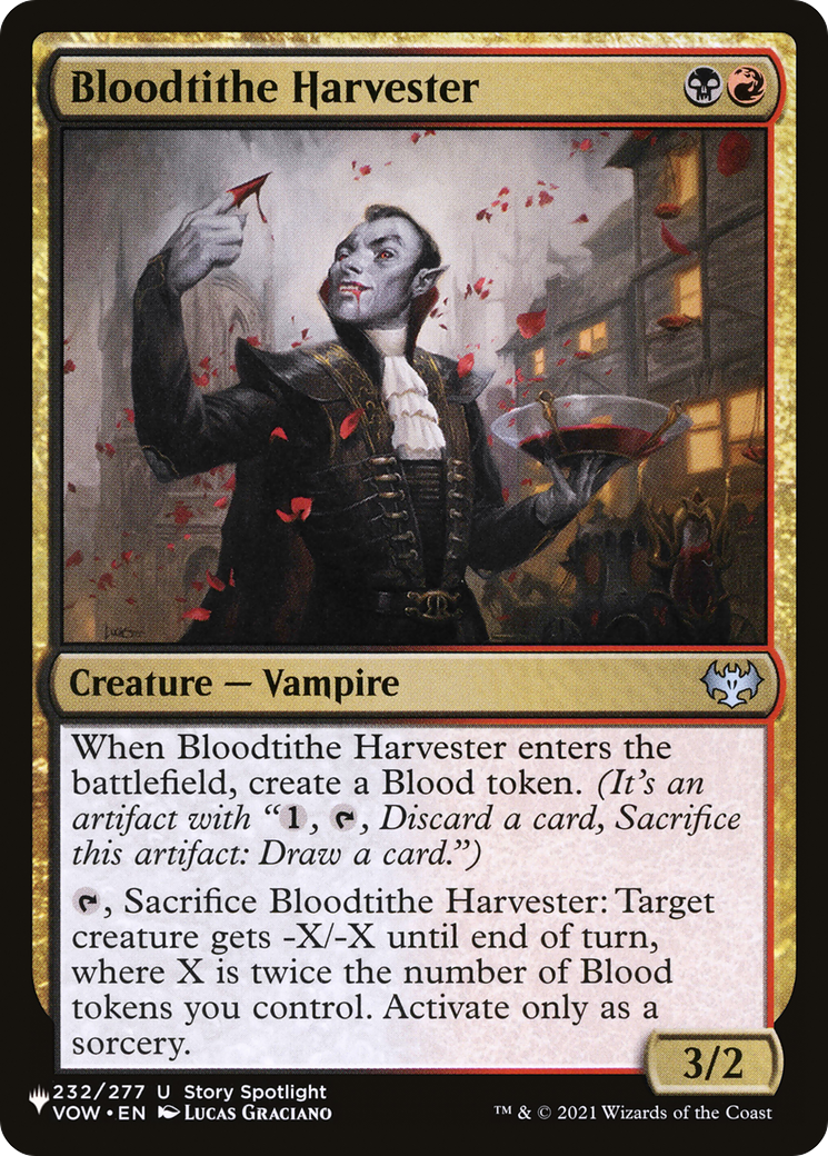 Bloodtithe Harvester [The List] | Odin's Place