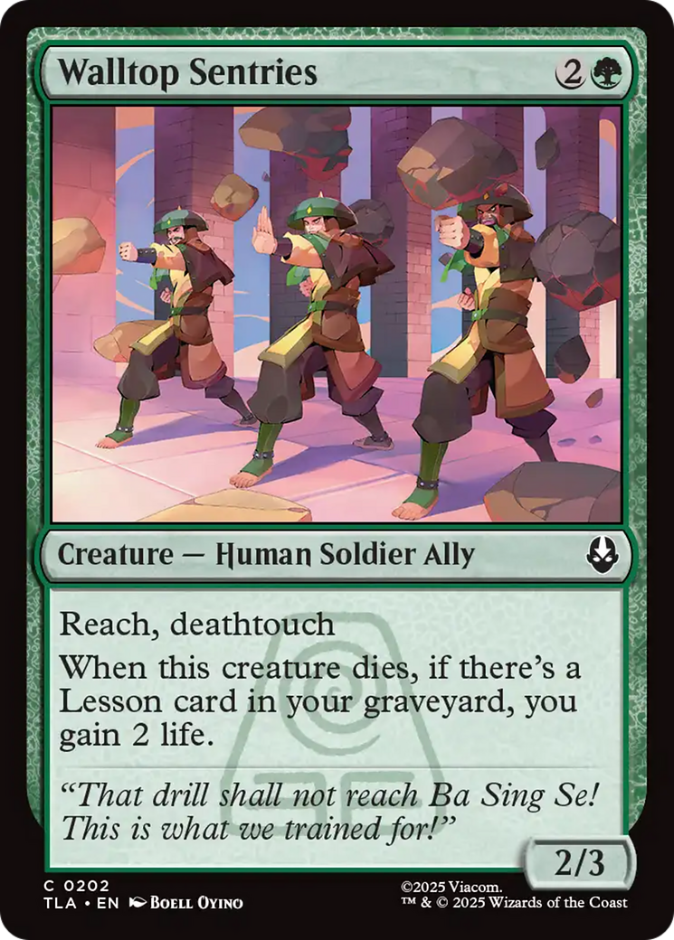 Walltop Sentries [Avatar: The Last Airbender] | Odin's Place
