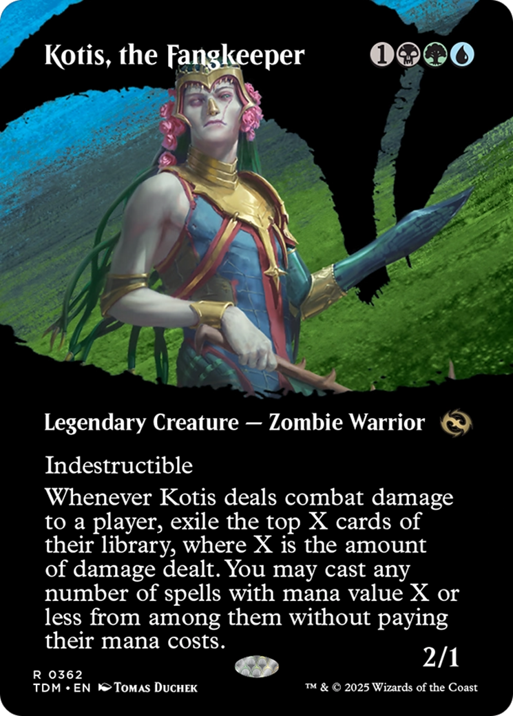Kotis, the Fangkeeper (Borderless) [Tarkir: Dragonstorm] | Odin's Place