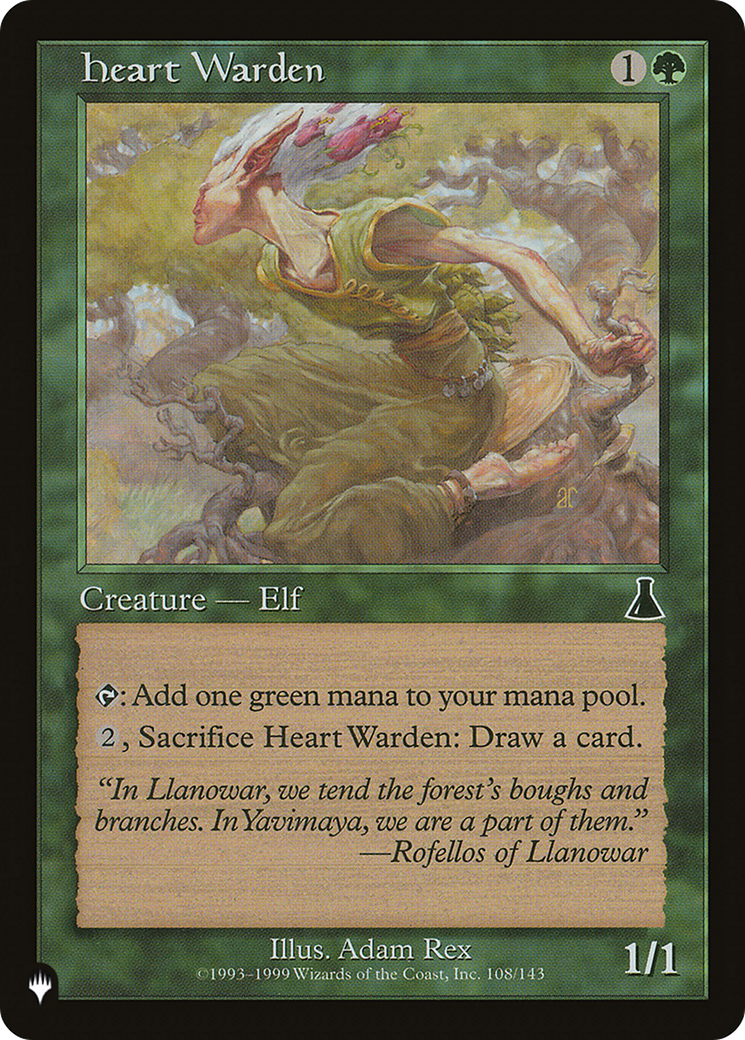 Heart Warden [The List] | Odin's Place