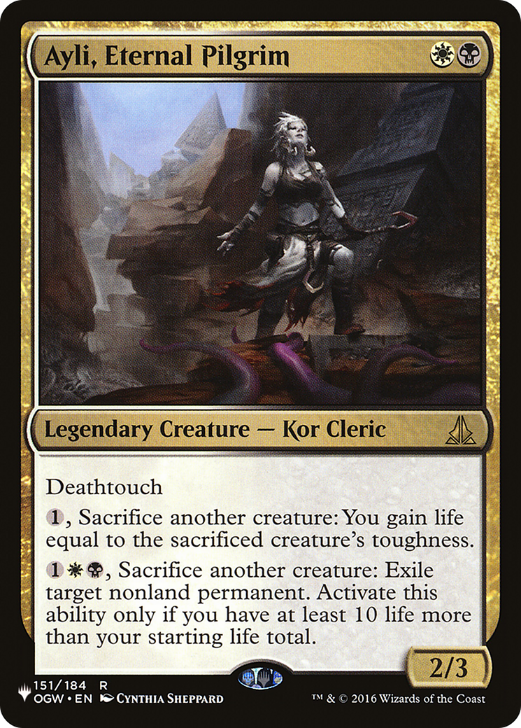 Ayli, Eternal Pilgrim [The List] | Odin's Place