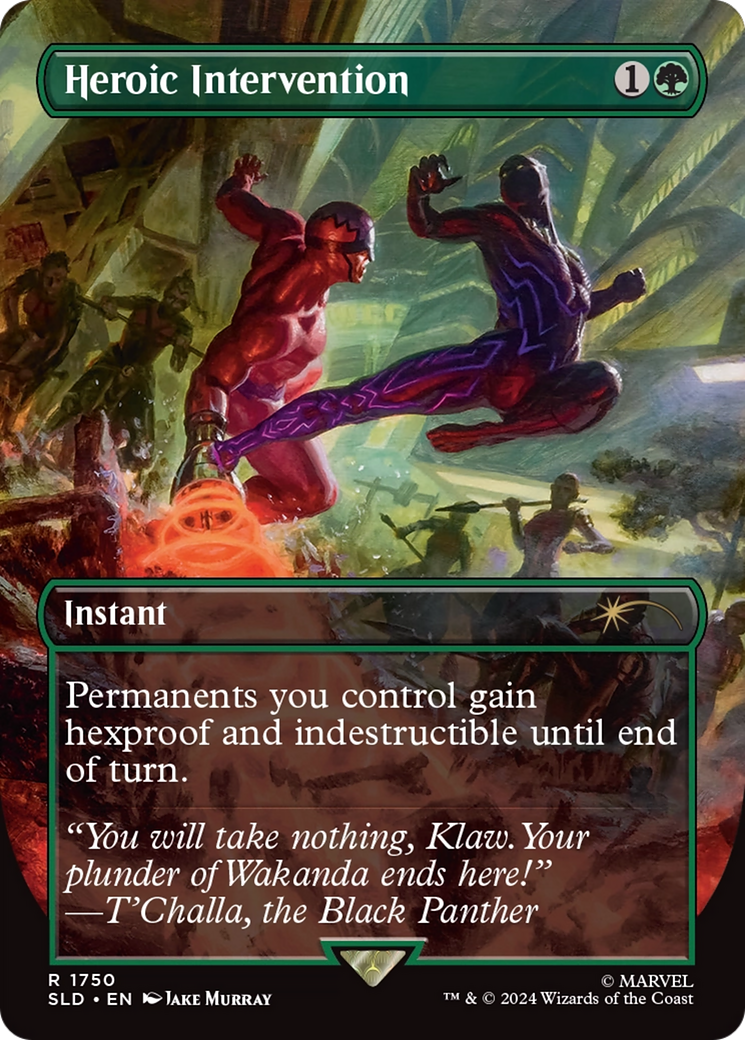 Heroic Intervention (Rainbow Foil) [Secret Lair Drop Series] | Odin's Place