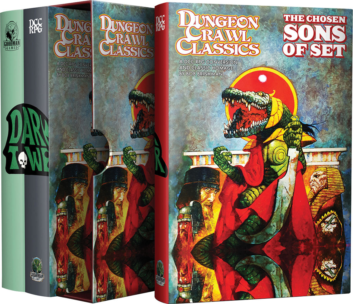 Dungeon Crawl Classics RPG: Dark Tower 3-Volume Slipcase Set | Odin's Place