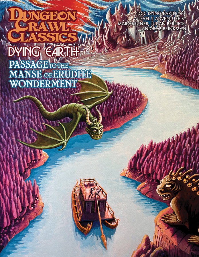 Dungeon Crawl Classics RPG: Dying Earth - #010 Passage to the Manse of Erudite Wonderment | Odin's Place