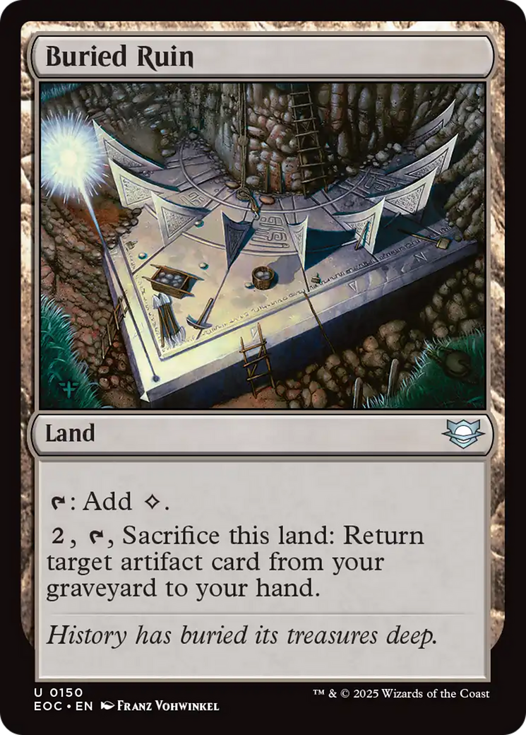 Buried Ruin [Edge of Eternities Commander] | Odin's Place