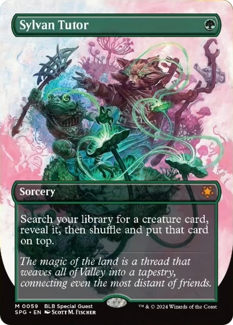 Sylvan Tutor (Borderless) [Bloomburrow Special Guests] | Odin's Place