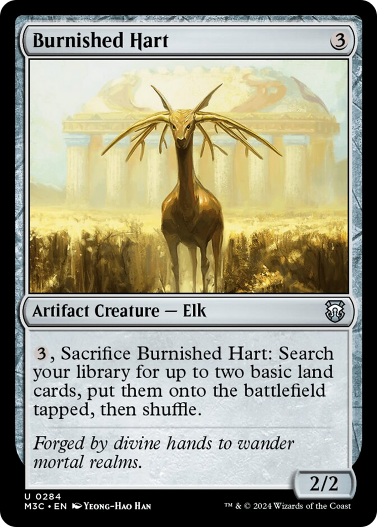 Burnished Hart (Ripple Foil) [Modern Horizons 3 Commander] | Odin's Place