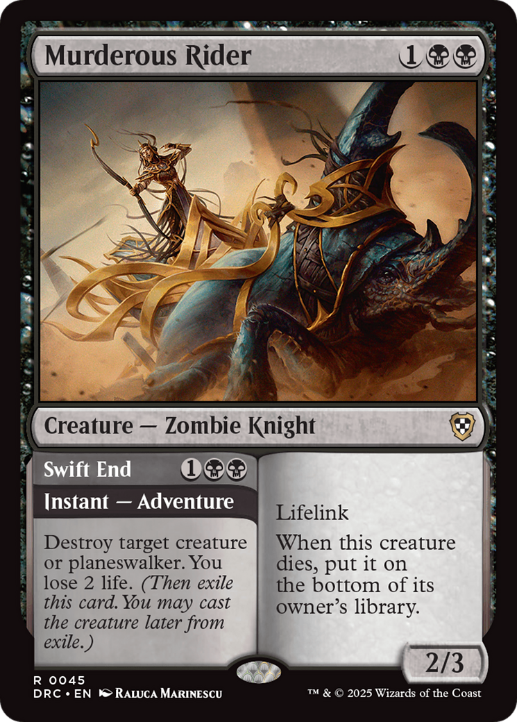 Murderous Rider [Aetherdrift Commander] | Odin's Place