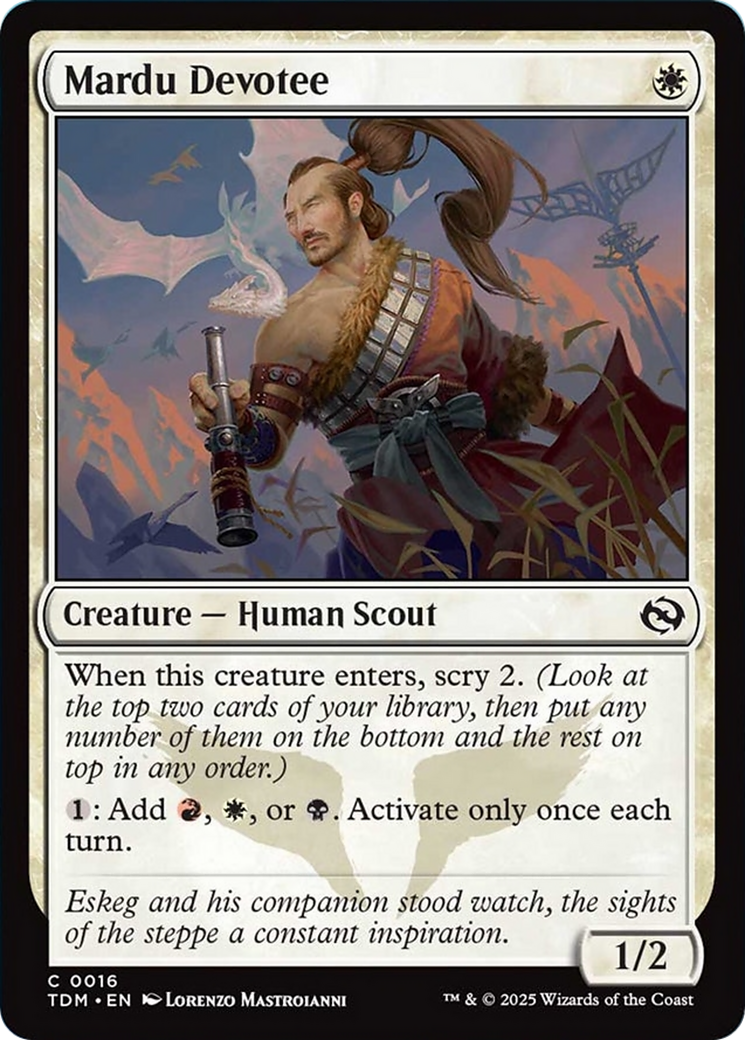Mardu Devotee [Tarkir: Dragonstorm] | Odin's Place