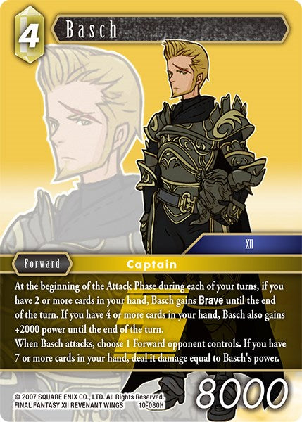 Basch [Opus X] | Odin's Place