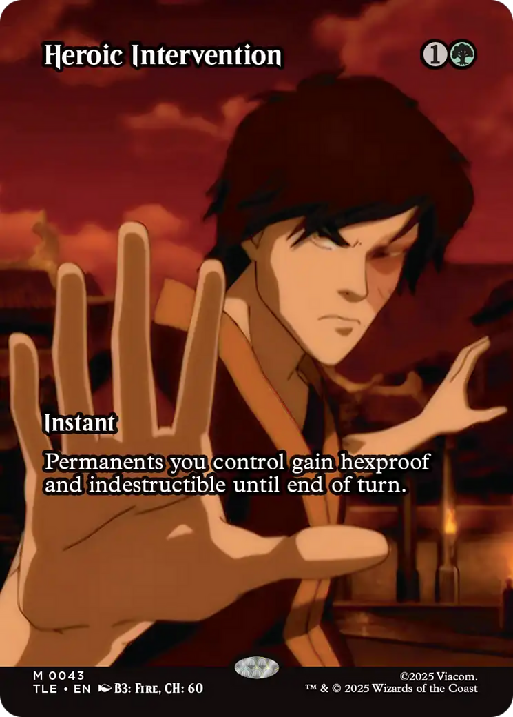 Heroic Intervention (Borderless) [Avatar: The Last Airbender: Eternal-Legal] | Odin's Place