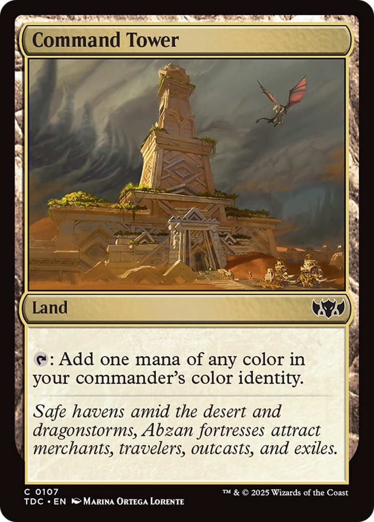 Command Tower [Tarkir: Dragonstorm Commander] | Odin's Place